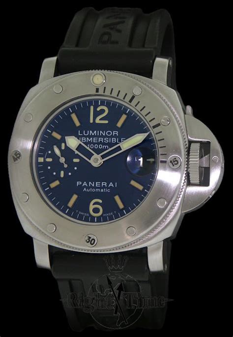 Radiomir Luminor Submersible 1000m Blue op6541 